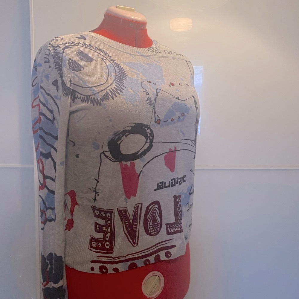 Desigual fun sweater Large